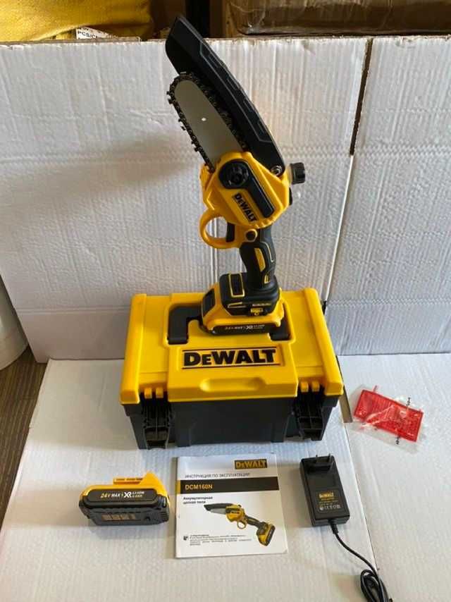 Аккумуляторная мини пила DeWalt DCM160N с автоматической смазкой: 3 090 .