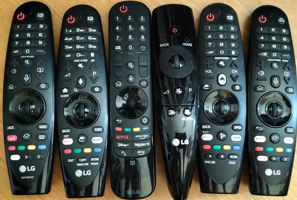 Пульты Samsung LG Hisense Kivi Sony разные