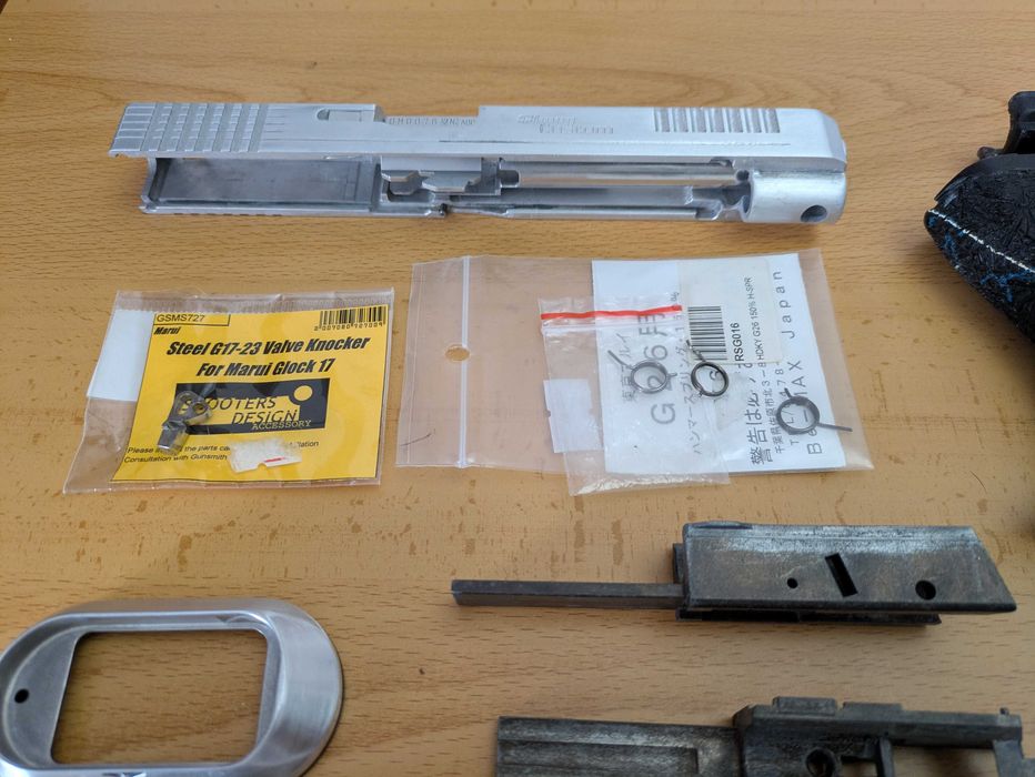 Peças originais/upgrade Tokyo Marui Glock 1911 Hi-capa