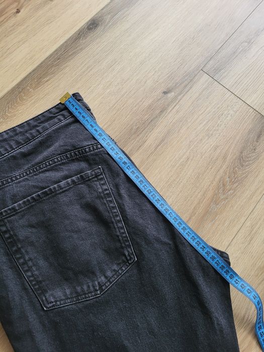 Spodnie damskie jeansowe ciemne h&m