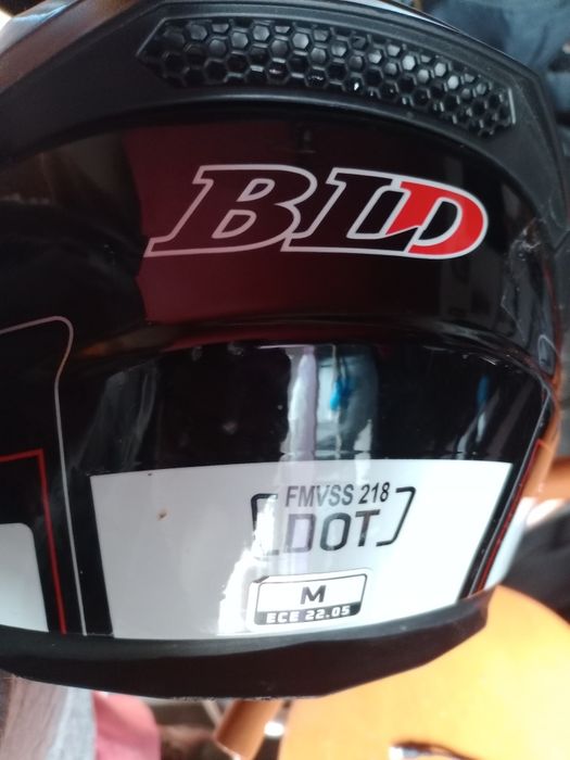 Capacete de mota