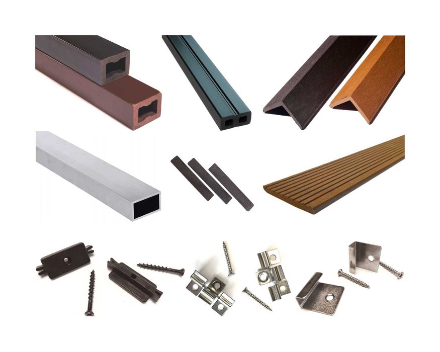 deska kompozytowa PACO LAMELA elewacyjne lamele ścienne 2,9m mb