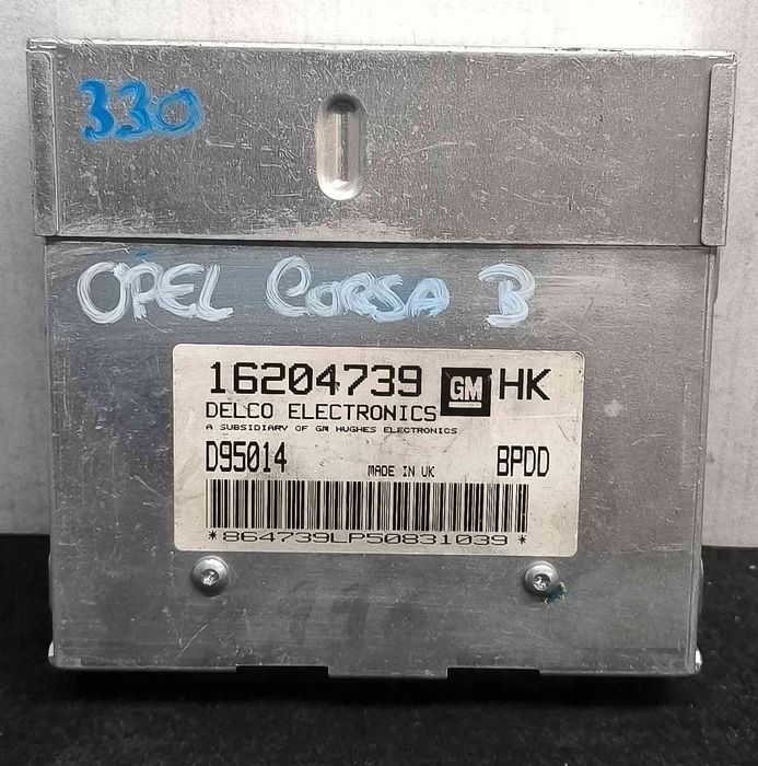 Centralina Motor / ECU 16204739 - OPEL CORSA B