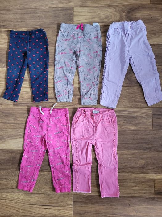 Spodnie, zestaw (rozmiar 86/92) 5 szt.