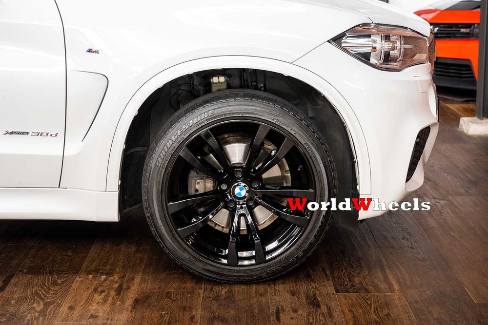 Диски R20 5x120 BMW X5 X6 E53 E70 F15 E71 F16 разноширокие черные 469 стиль