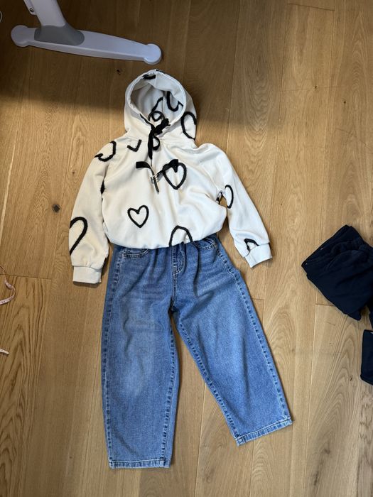 Джинси штани утеплені для дівчинки