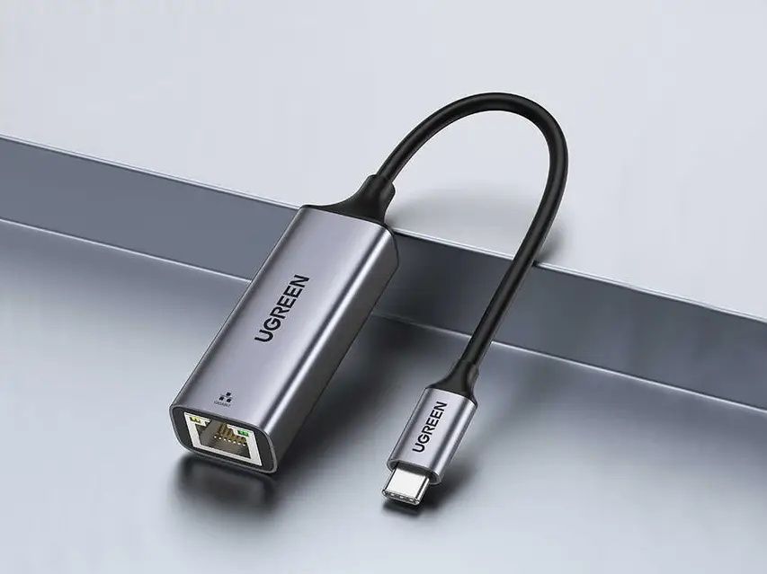 Мережевий адаптер, адаптер-перехідник Ugreen CM199 USB-C to Gigabit Ethernet Adapter
