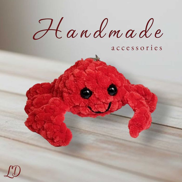 Брелок "крабик" ручної роботи