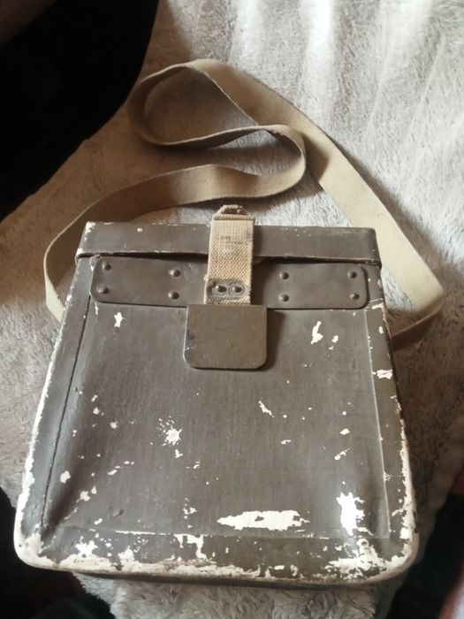 Stary futerał torba ersatz na telefon połowy radiostację 1944r US Army