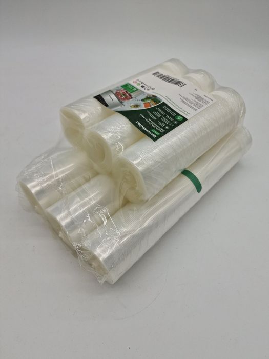 Folia Worki Do Zgrzewarki Pakowania Próżniowego 6 Sztuk 2 Rozmiary