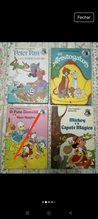 Livros Clube do Rato Mickey, vintage