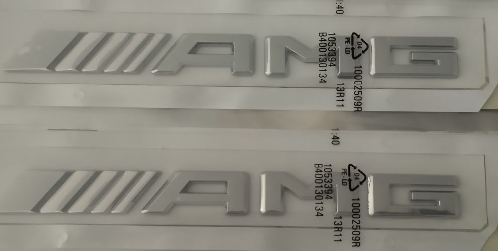 Emblema Mercedes AMG mala