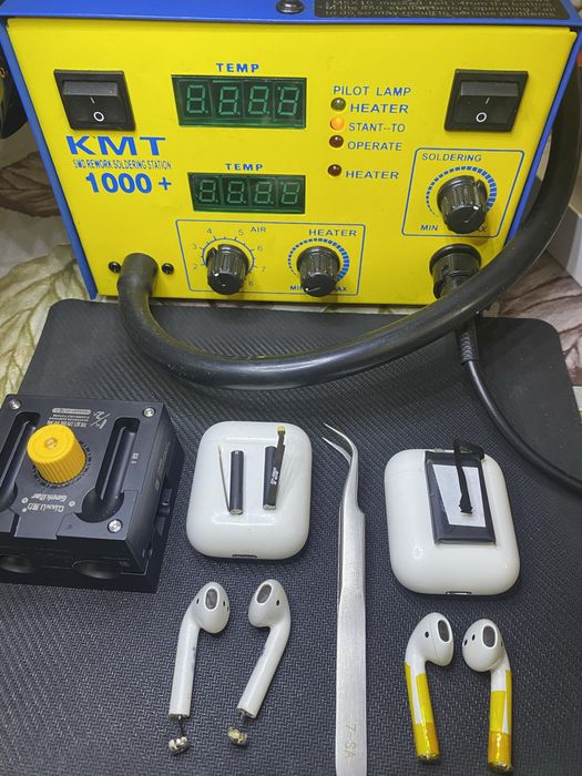 AirPods 1-2-3 (pro) заміна акамуляторів, ремонт динаміків!