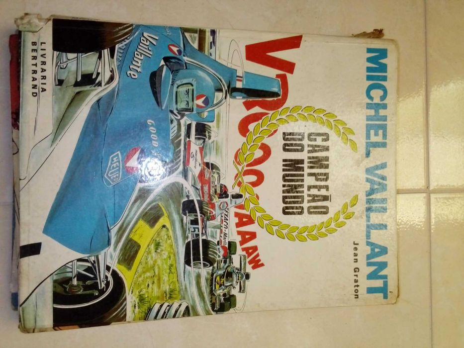 livros banda desenhada Michel Vaillant
