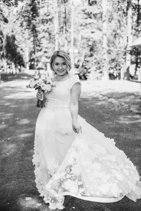 Сукня на розпис, вінчання