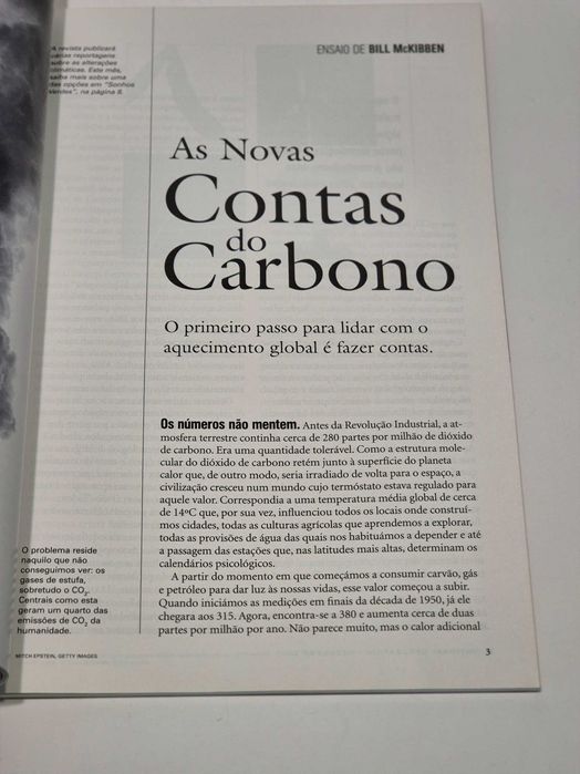 Edição Especial Revista National Geographic, BIO Combustíveis + Mapa A2