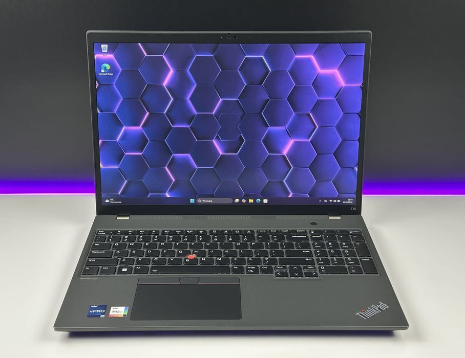 Laptop Lenovo ThinkPad T16 Gen 1 | i7-1270P / DOTYKOWY / US / 16 cali / Windows 11 Pro / Gwarancja roczna / Faktura VAT 23% / do domu i biura