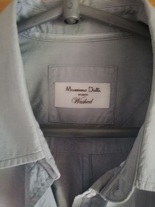 Koszula błękitna Massimo Dutti