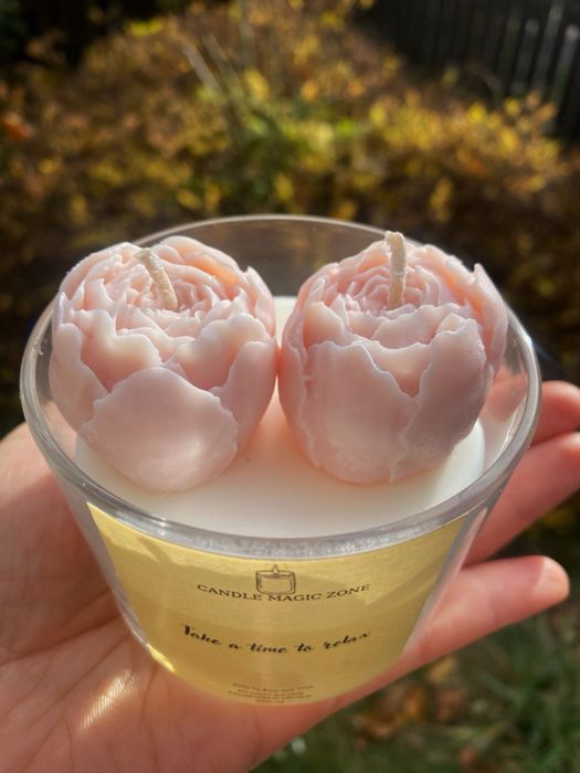 Аромасвічка соєва півонії