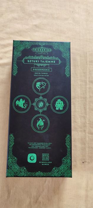 Gra Planszowa Trikerion z dodatkiem sztuki tajemne