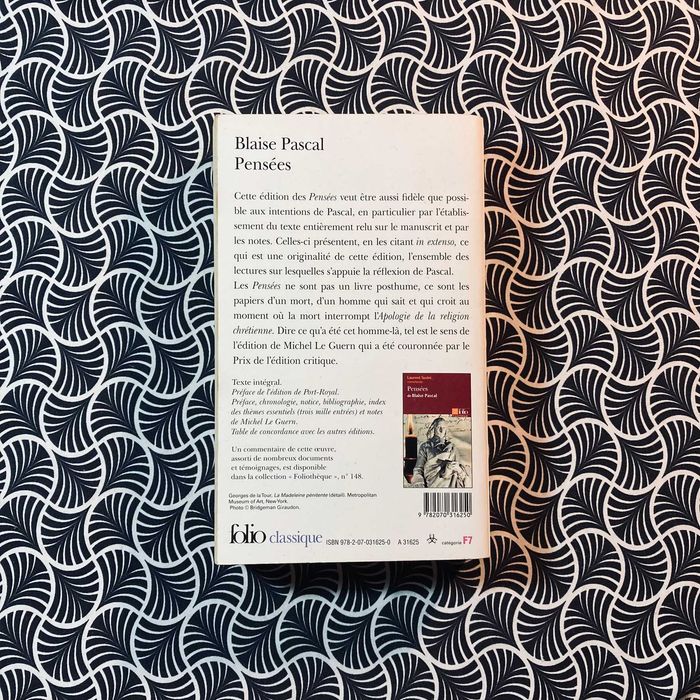 Pensées - Pascal