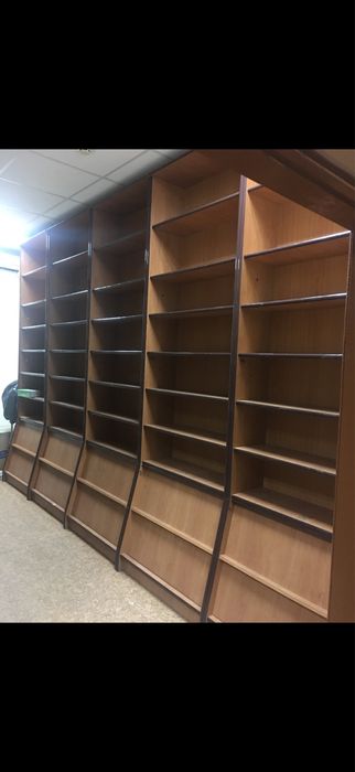Стелажі ДСП ( коричневі)
