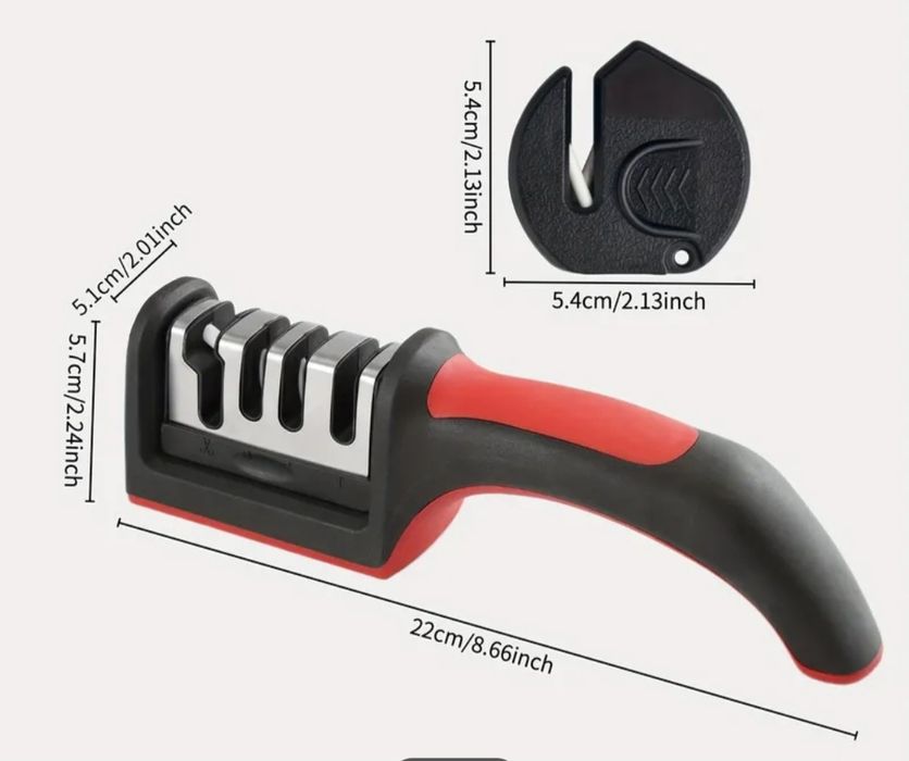 Новий універсальний точильний пристрій для ножів різних розмірів та ти