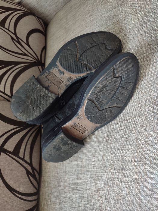 Черевики чоботи ботинки ботильйони braska 39 замша