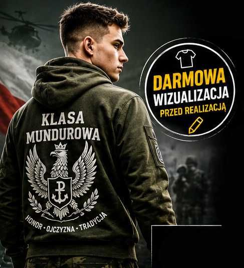 Koszulki z nadrukiem dla szkół | Logo szkoły | Klasy profilowane