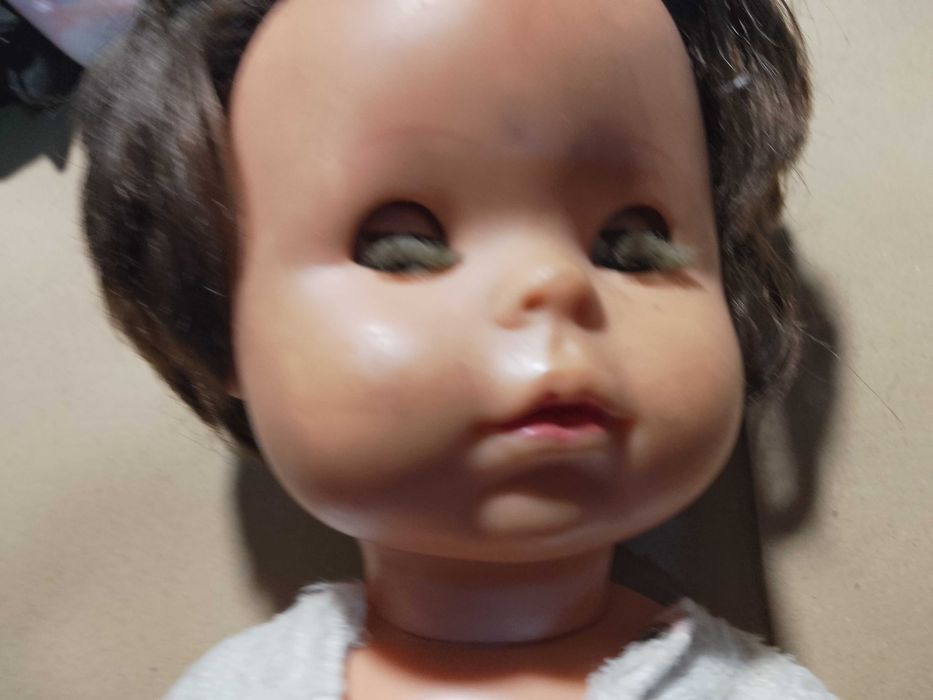 stara duża lalka prl