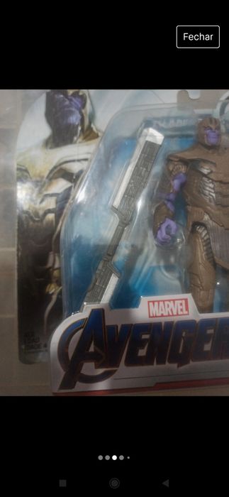 thanos hasbro como novo