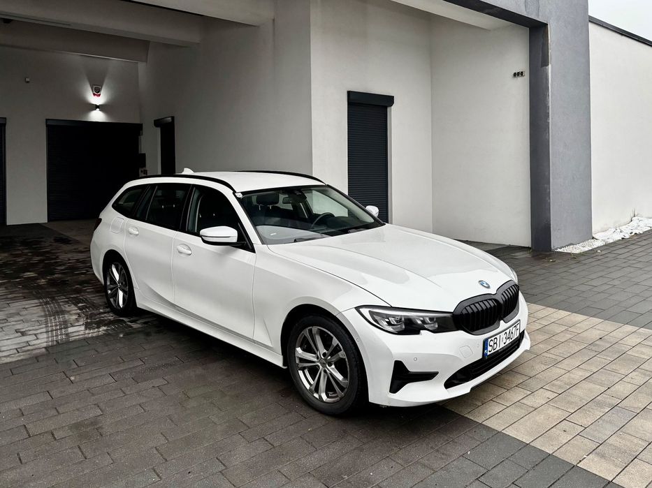 BMW Seria 3 Biała Perła,  niski przebieg