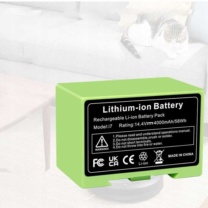 Bateria 4000mAh do iRobot Roomba i7 wydajny akumulator