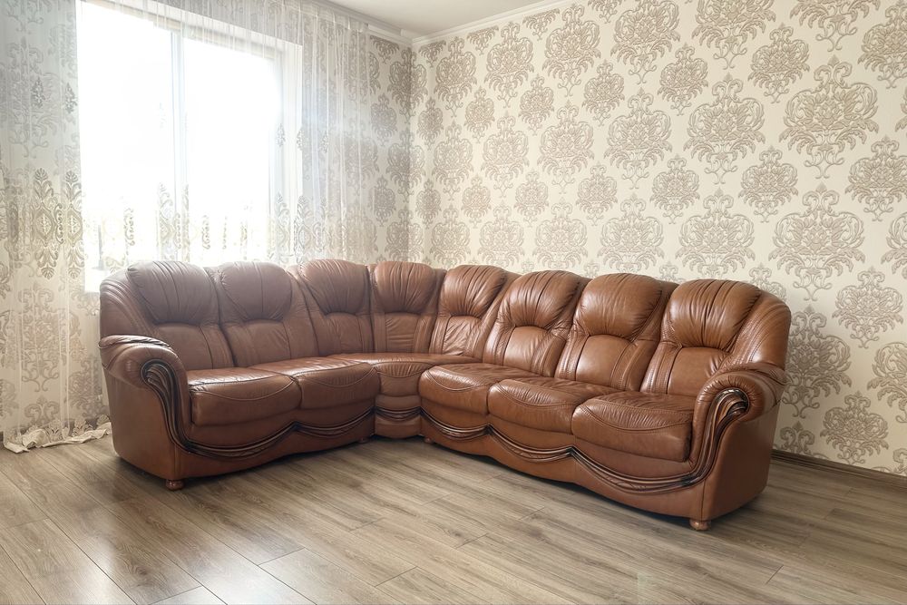 Шкіряний диван Дюна