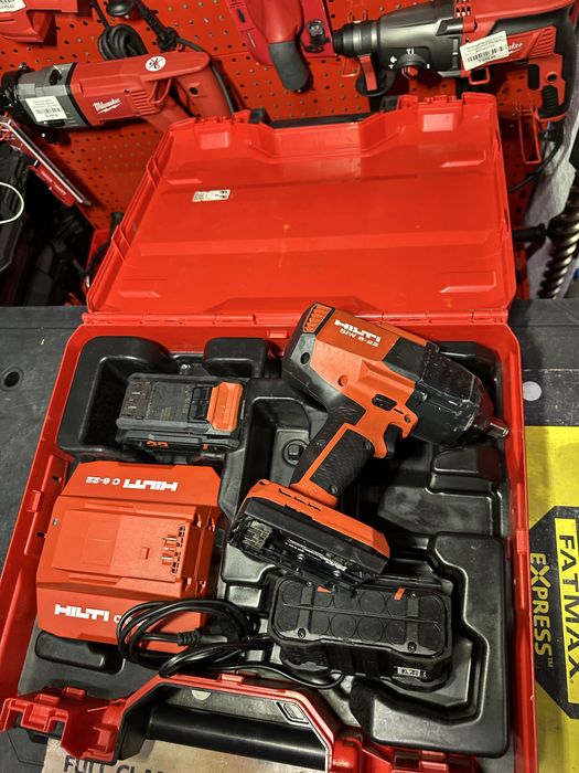 Акумуляторний ударний гайкокрут HILTI SIW 8 22 Nuron комплек