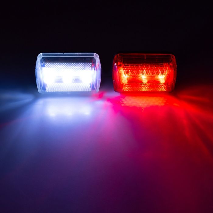 Lampka przednia i tylna rowerowa