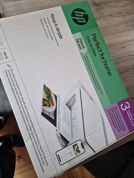 Drukarka HP Deskjet 2810e Nowa.Zestaw z tuszami.