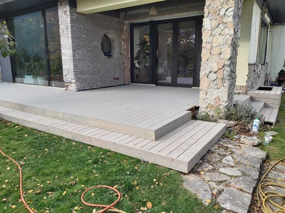 Montaż taras, elewacja, pergola, altana, carport, opalanie drewna