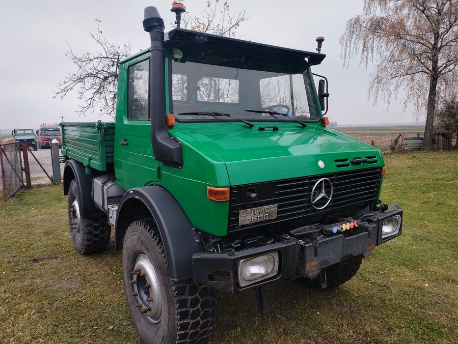 Mercedes Unimog U 1250L 1500 4x4 Nośnik Narzedzi Kiper