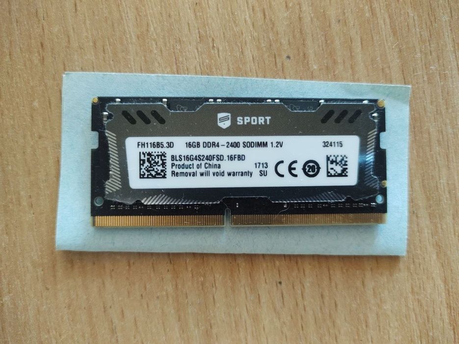 ddr4 16gb 2400 - купить запчасти для ноутбуков - Цена на OLX.ua