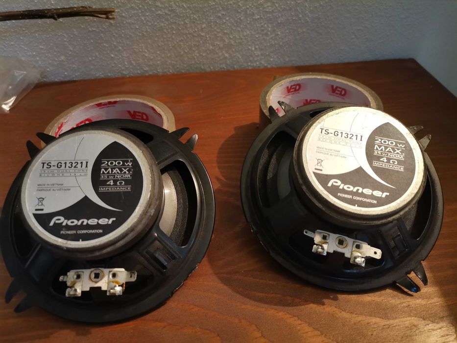 Colunas Pioneer como novas