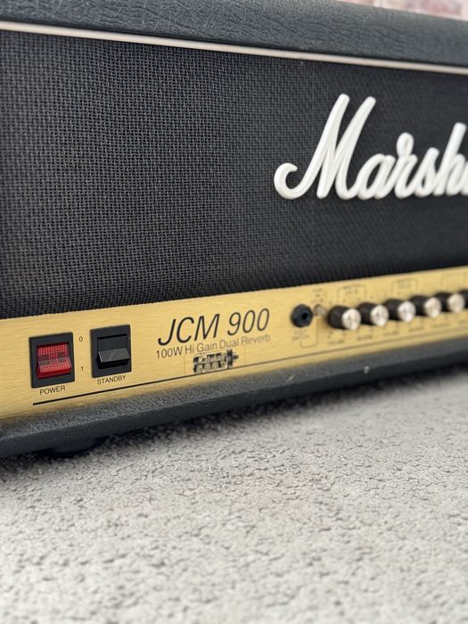 Marshall JCM 900: Cabeça 100W Hi Gain Dual Reverb | Clássico do palco