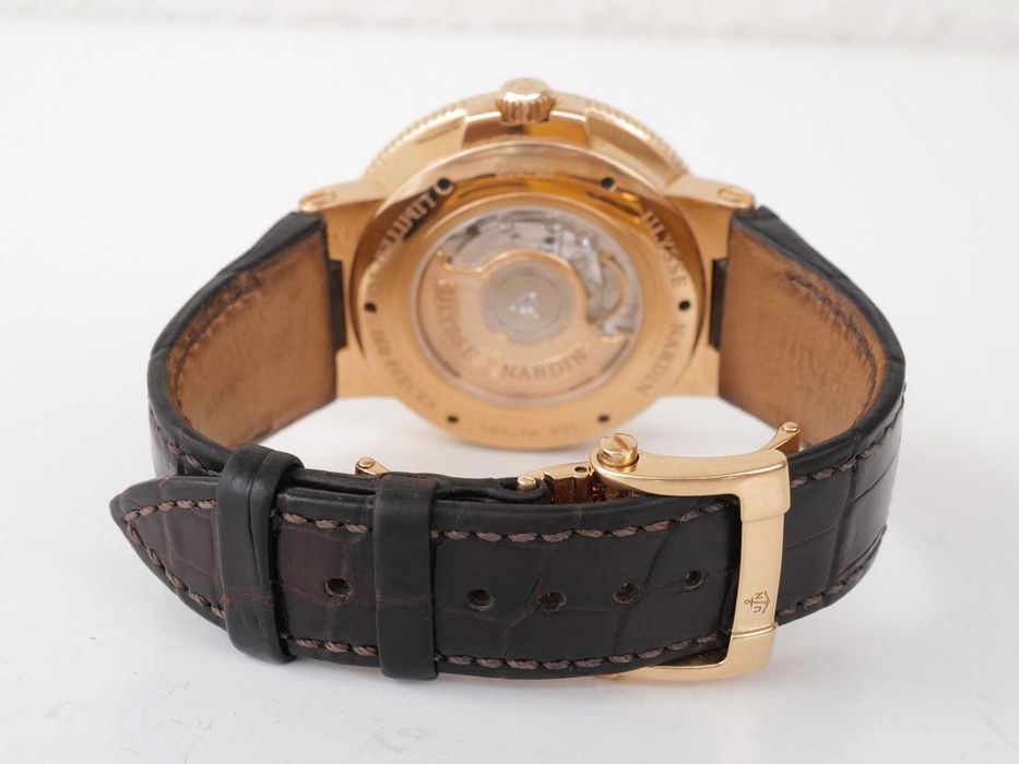 Ulysse Nardin Marine Chronometer 18K Rose Gold Limited Edition 160