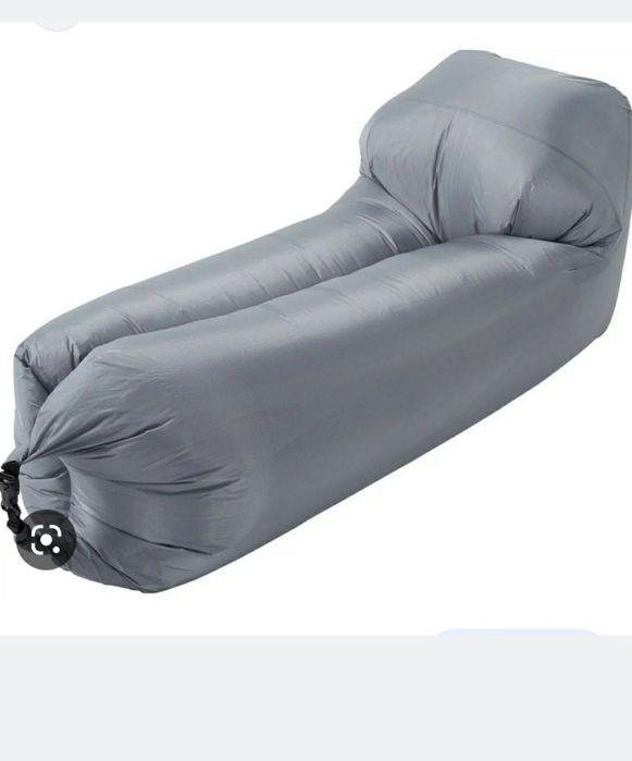 Sofa dmuchana wiatrem leżak materac