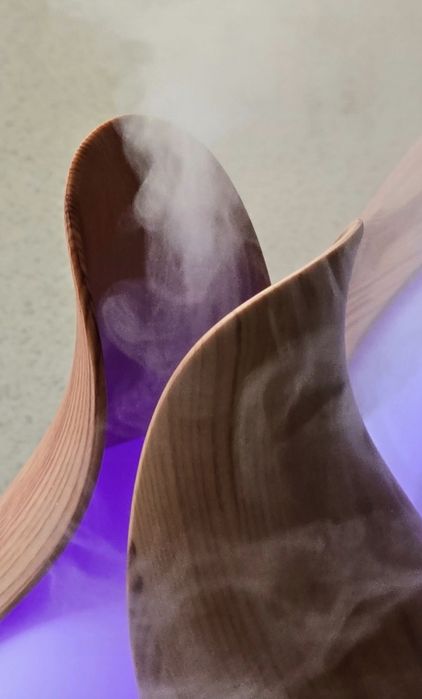 Nawilżacz powietrza dyfuzor LED pilot ultradźwiękowy 200 ml