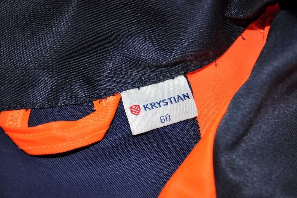 KRYSTIAN 4XL męska kurtka jak koszula odblaski workwear sz2v2  TOCSAM