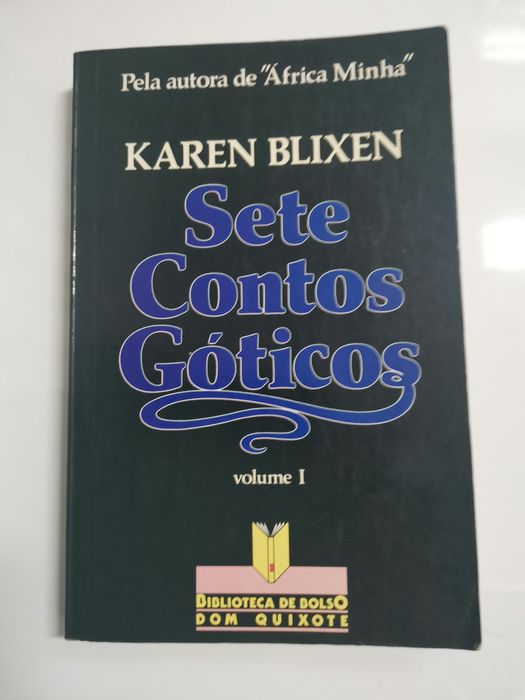Livro "Sete contos góticos"