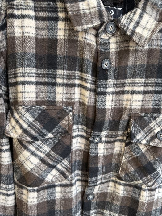 Kurtka męska koszulowa flanela w kratkę 2XL