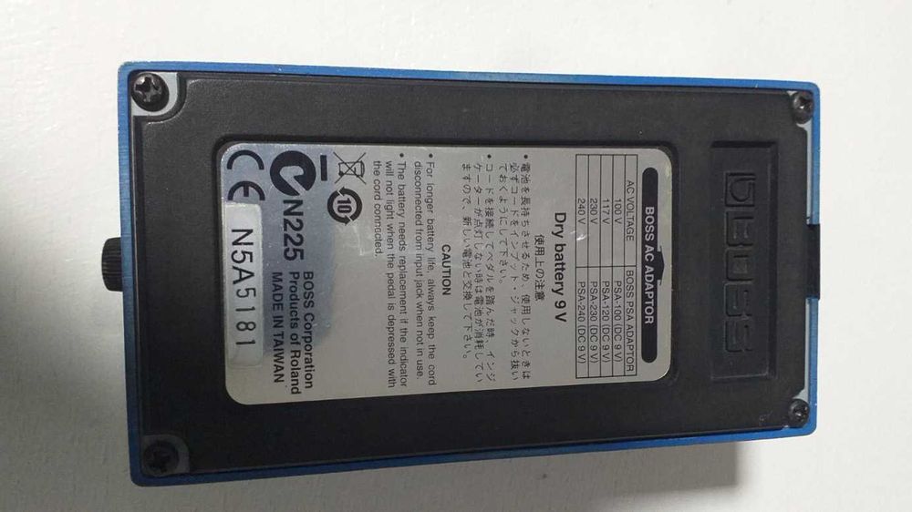 Boss Compression Sustainer CS-3 компрессор сустейнер