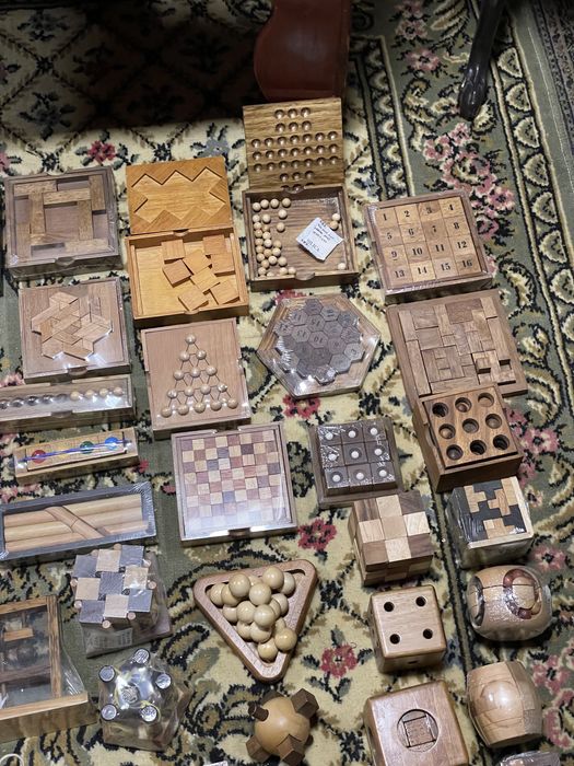 Conjunto 51 quebras cabecas enigmas